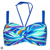 Electric Bandeau Bikini Top