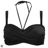 Timeless Bandeau Bikini Top Black