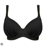 Timeless Heartshaped Bikini Top Black
